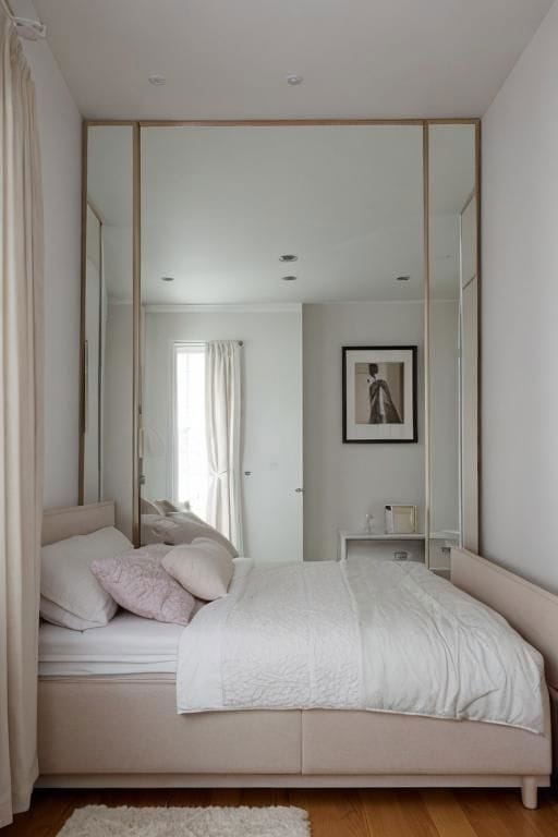 20 small bedroom ideas for couples (create a cozy harbor) 11 Small bedroom ideas for couples - 09