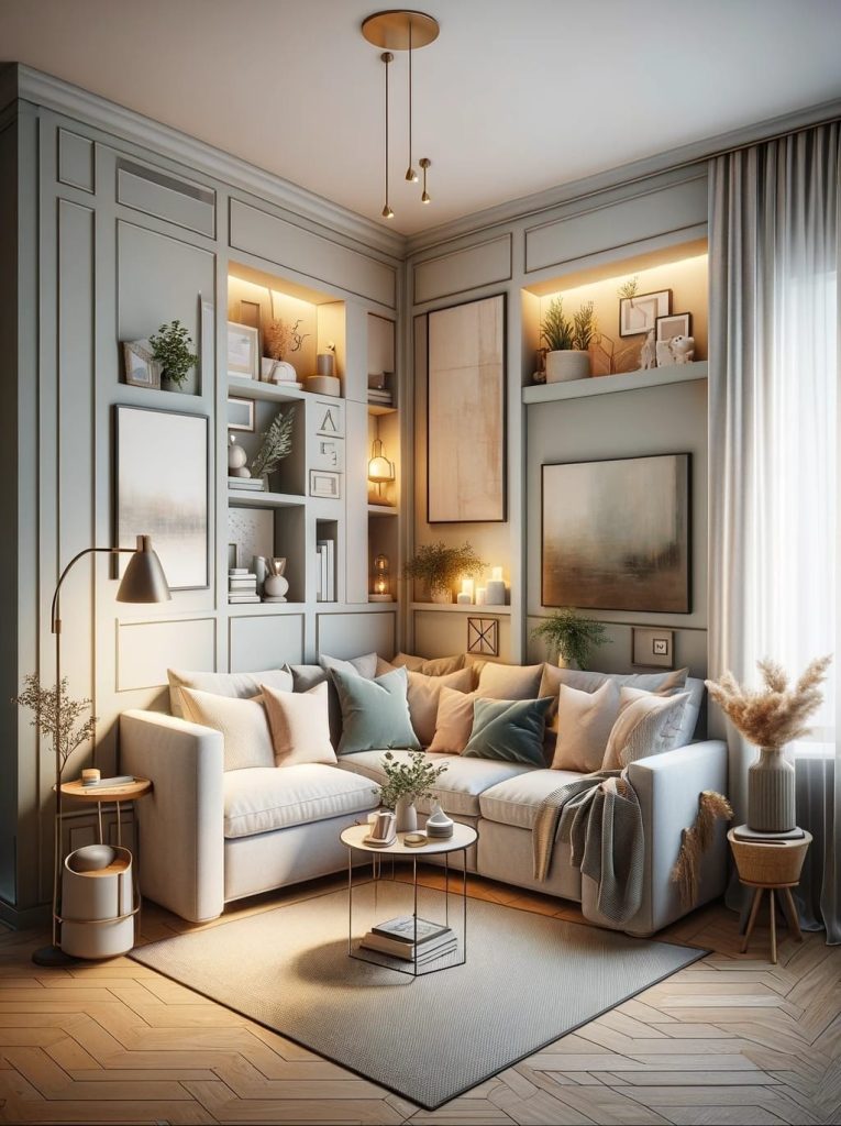 20 small living room ideas for a cozy and spacious feeling 15 Small living room ideas - 13