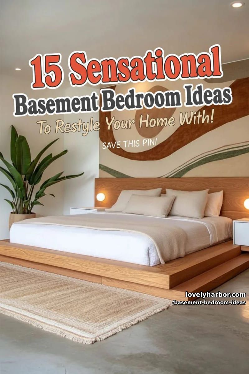 Basement Bedroom Ideas – Collage 46