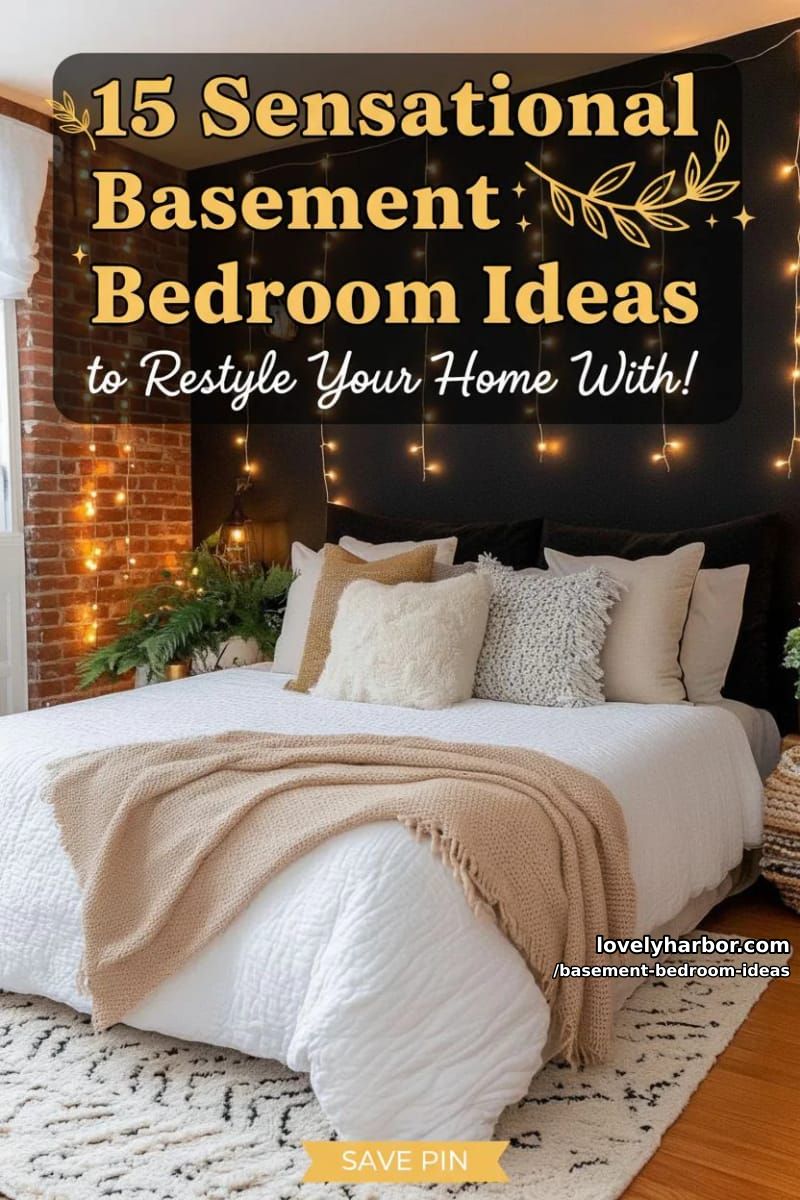 Basement Bedroom Ideas – Collage 48