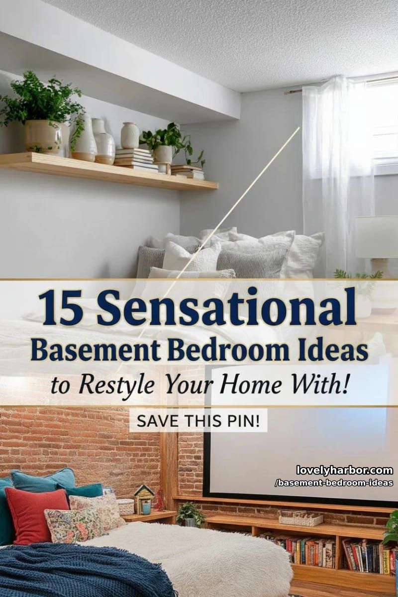 Basement Bedroom Ideas – Collage 52