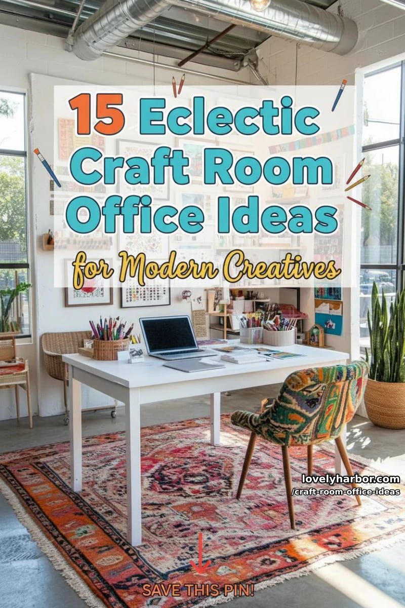 15 Versatile Craft Room Office Ideas for Modern Creatives 40 Craft Room Office Ideas – Collage 39