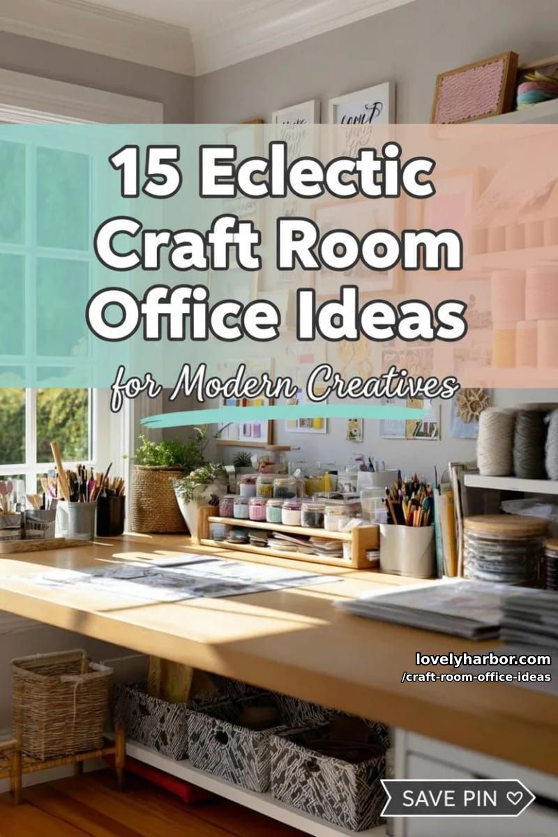 15 Versatile Craft Room Office Ideas for Modern Creatives 41 Craft Room Office Ideas – Collage 40