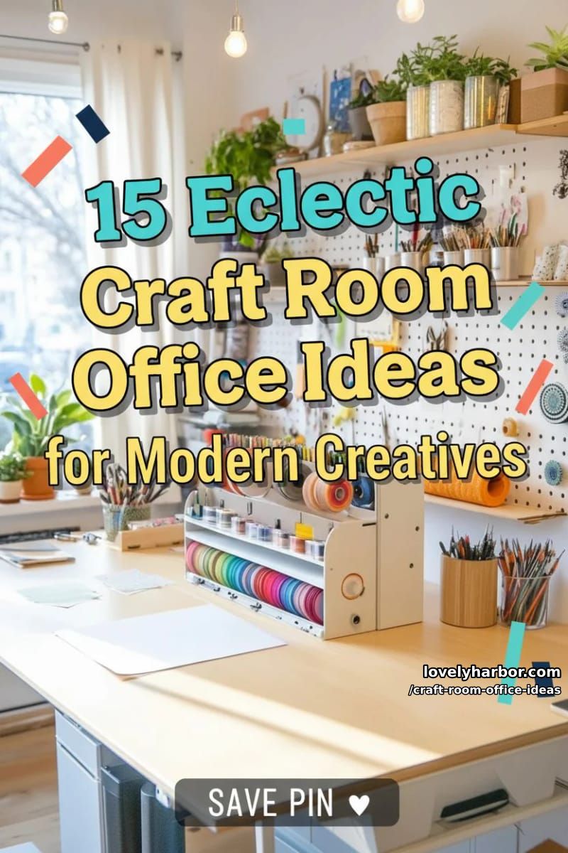 15 Versatile Craft Room Office Ideas for Modern Creatives 44 Craft Room Office Ideas – Collage 43