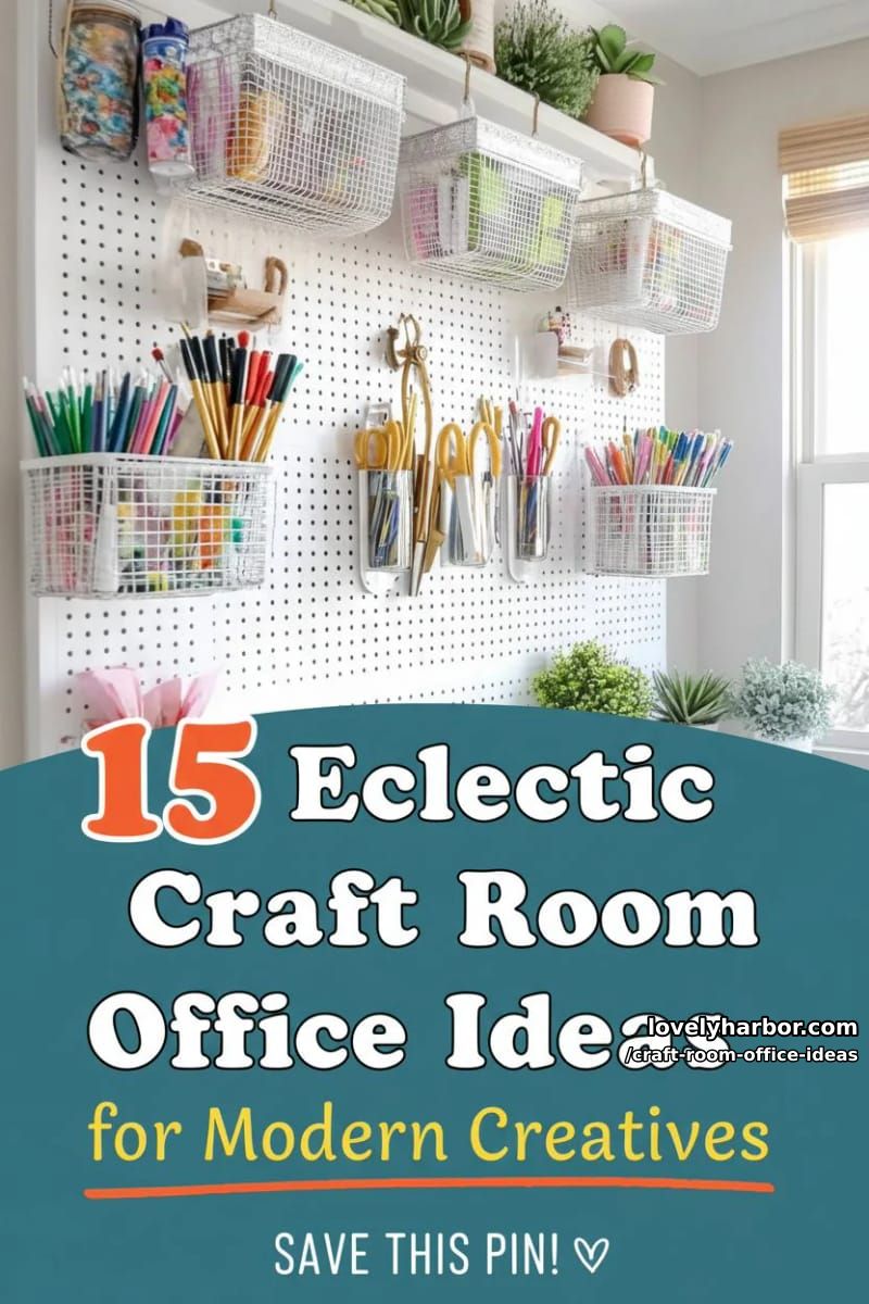 15 Versatile Craft Room Office Ideas for Modern Creatives 46 Craft Room Office Ideas – Collage 45