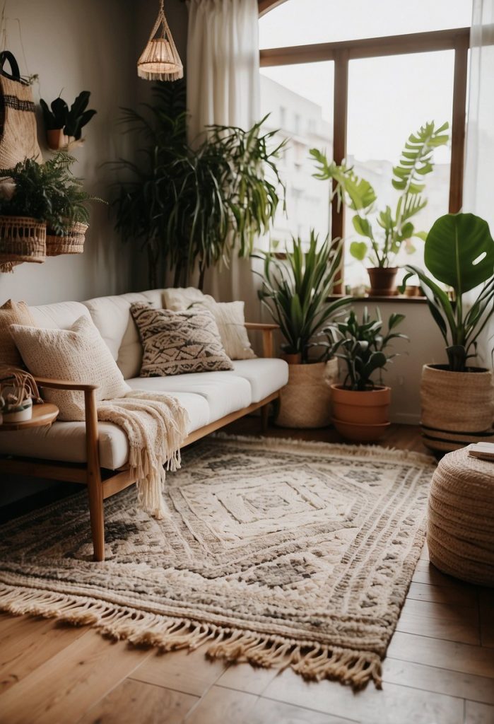 What is a boho style interior design? Eclectic aesthetics 5 Boho style home decoration – 3